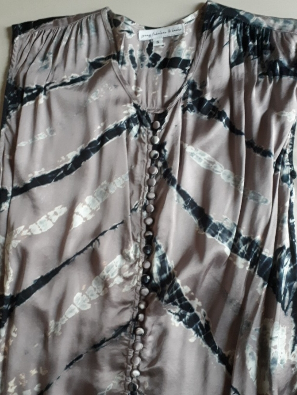 YFB Tie Dye Sleeveless Blouse